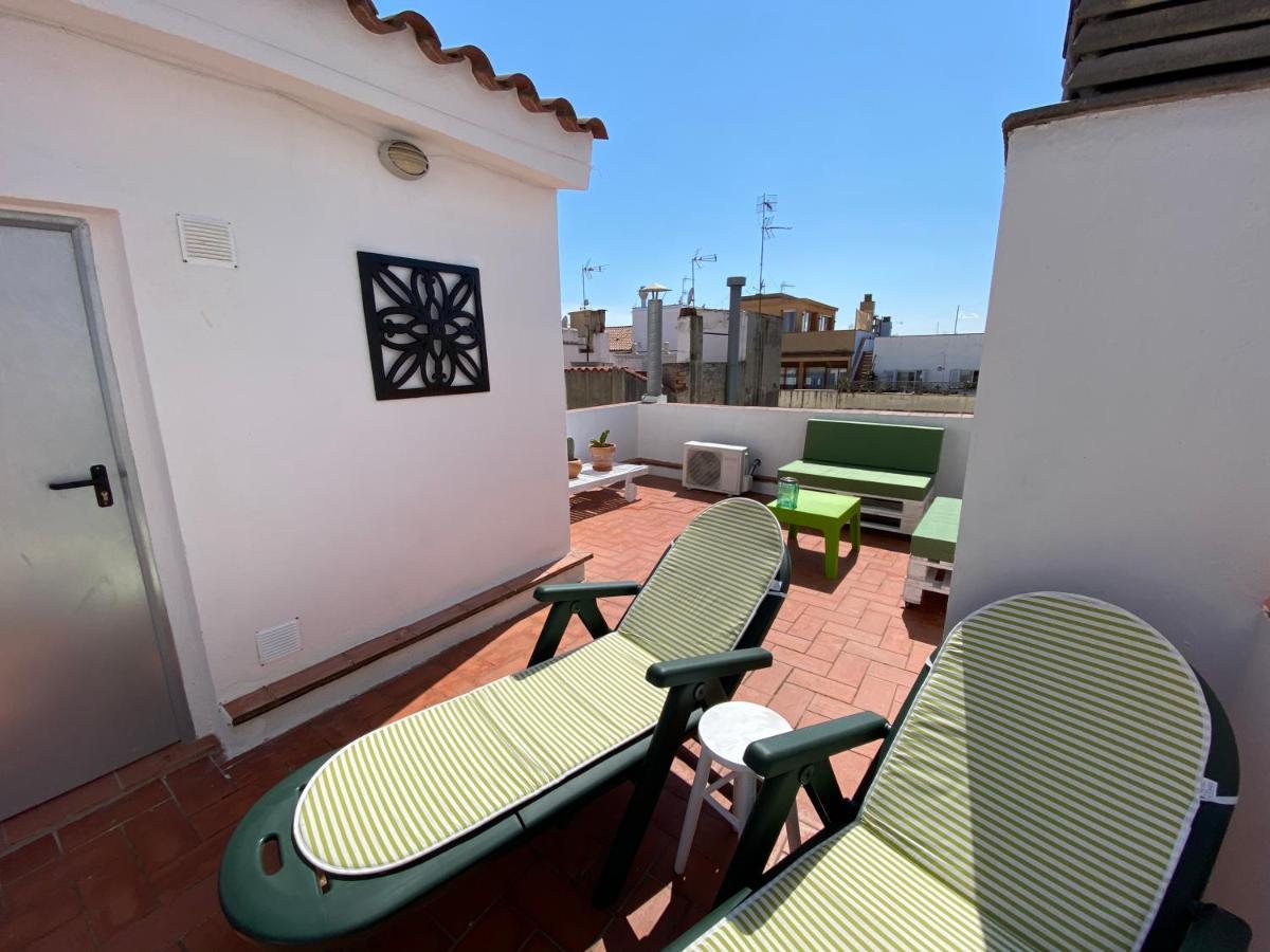 Amazing 2 Bedroom Apartment With Big Sun Terrace Sitges Centre Beach 外观 照片