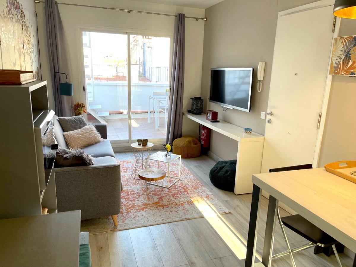 Amazing 2 Bedroom Apartment With Big Sun Terrace Sitges Centre Beach 外观 照片