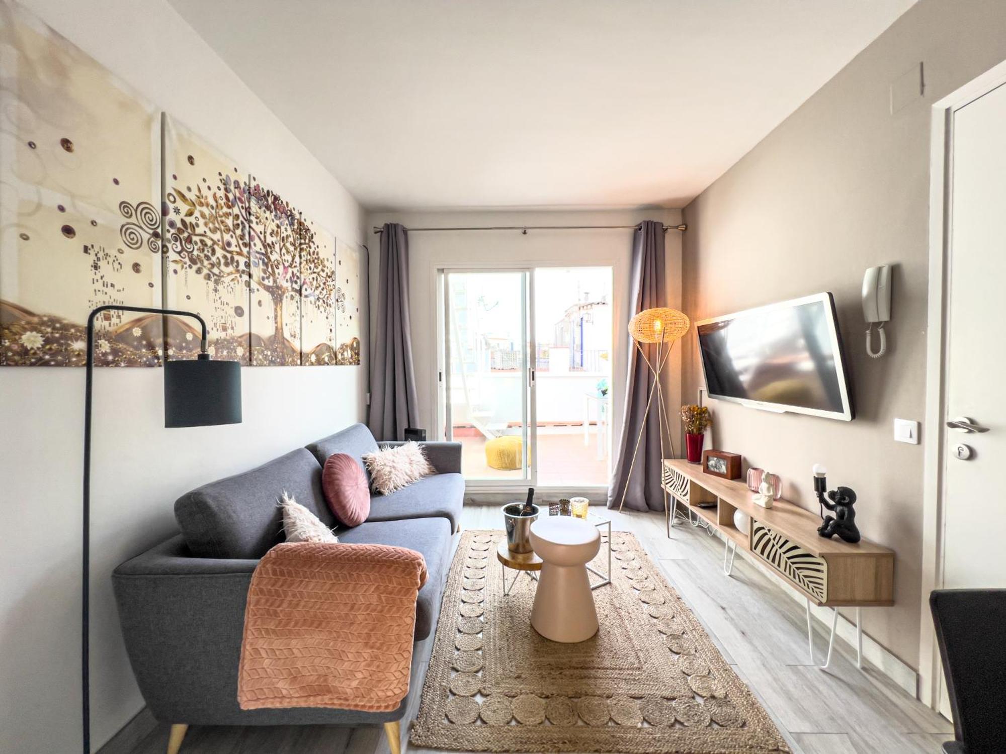 Amazing 2 Bedroom Apartment With Big Sun Terrace Sitges Centre Beach 外观 照片
